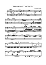 Sonata in F-dur (reconstruction)